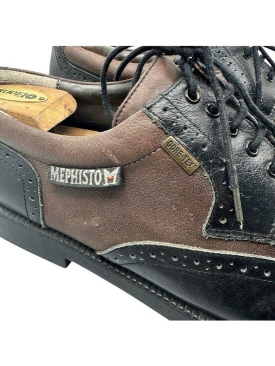 Mephisto Men\'s 9.5 Leather Vintage Golf Shoes Wingtip GTX Waterproof Gore-Tex main image 10